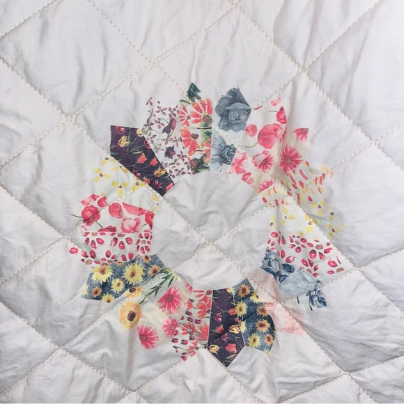 SAMANTHA SILPOS quilted sunburst robe coat lightweight jacket cream medium - Picture 12 of 16